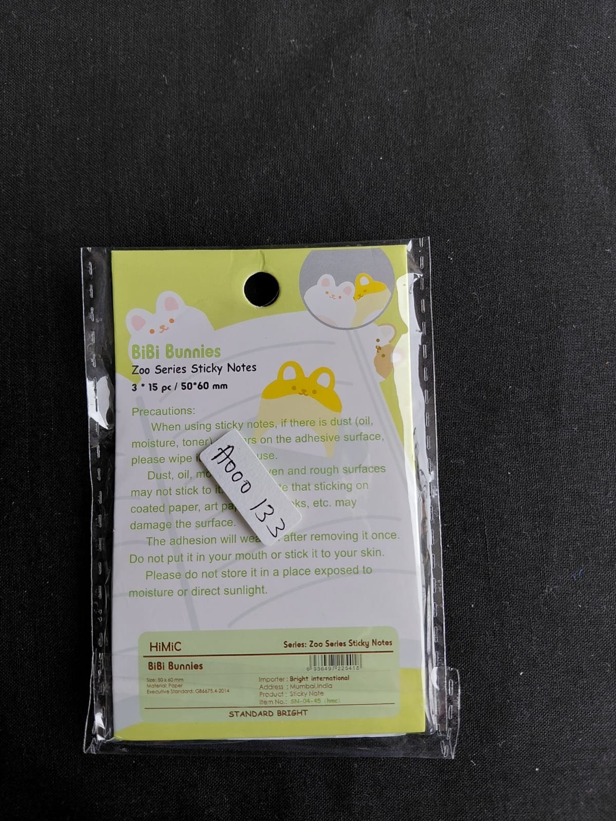 BiBi Bunnies Sticky Notes - Image 2