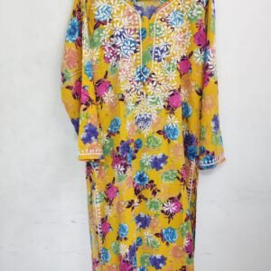 Floral Printed Rayon Cord Sets