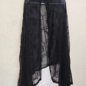 Dupatta - Cotton (Black)