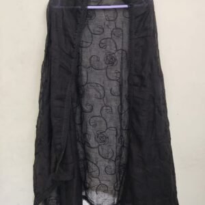 Dupatta - Georgette (Black)