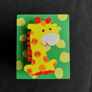 Cute Giraffe Wooden Box