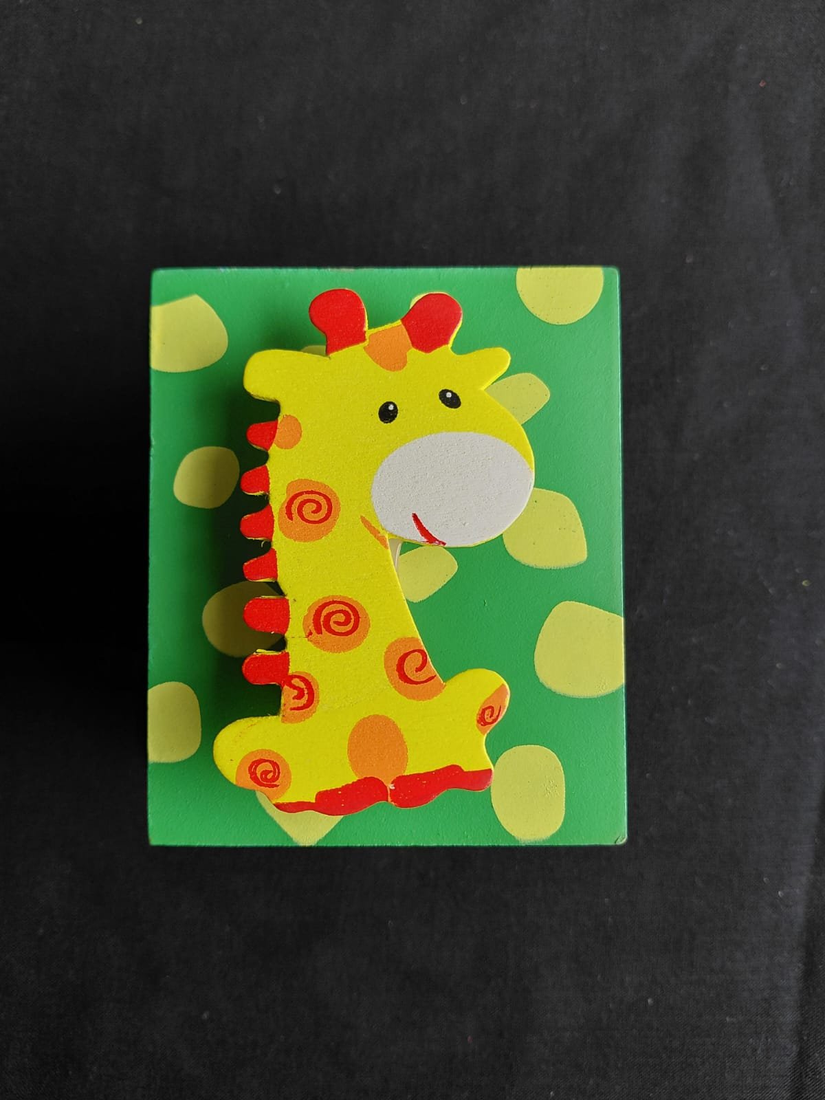 Cute Giraffe Wooden Box