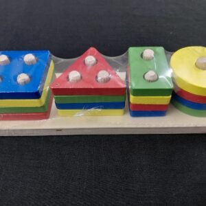 Wooden Shape Puzzle Toy (Rectangle)