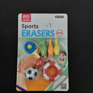 Sports Erasers Set