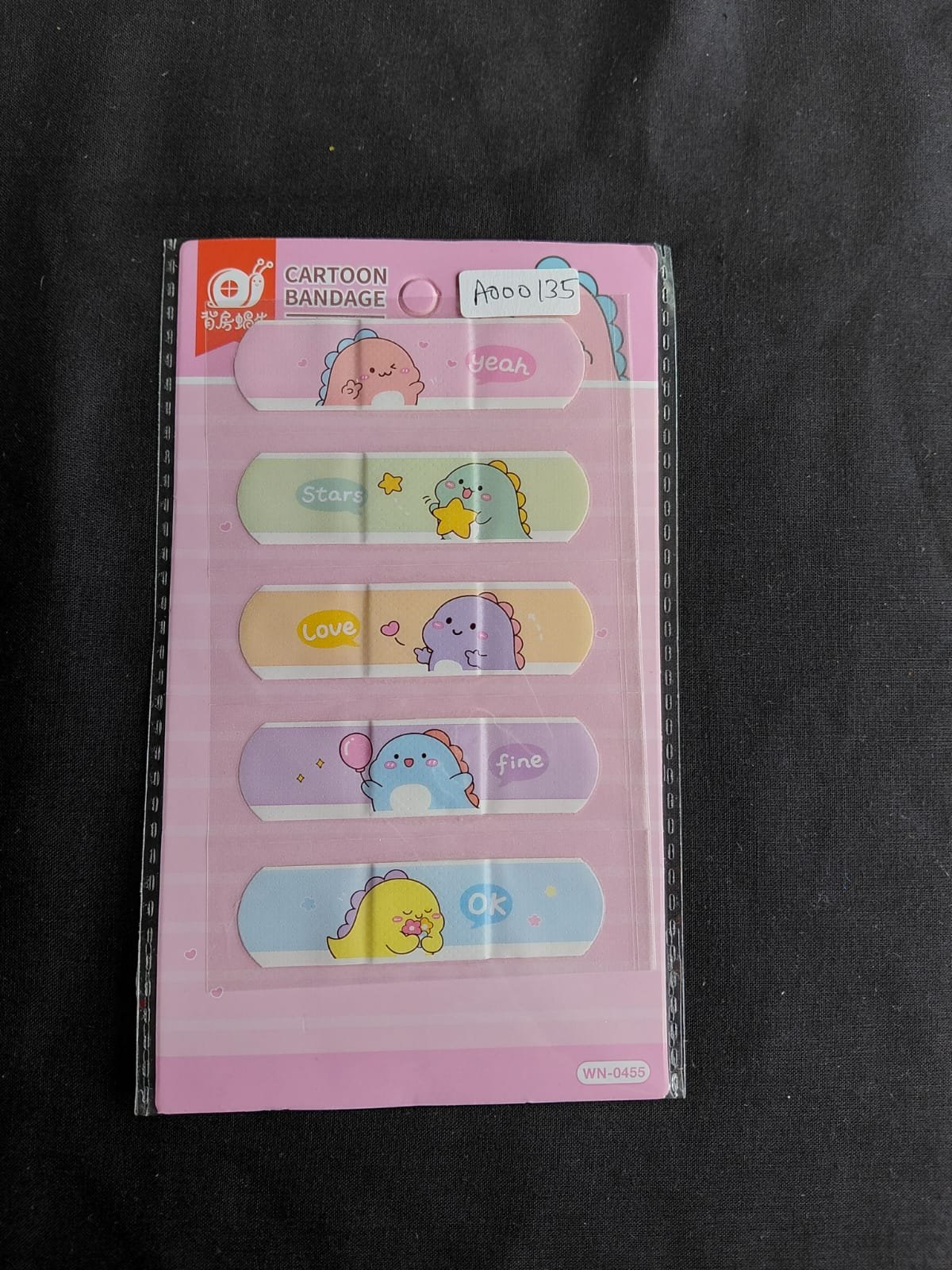Cute Cartoon Bandages (Pink)