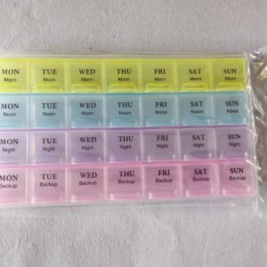 Weekly Pill Organizer